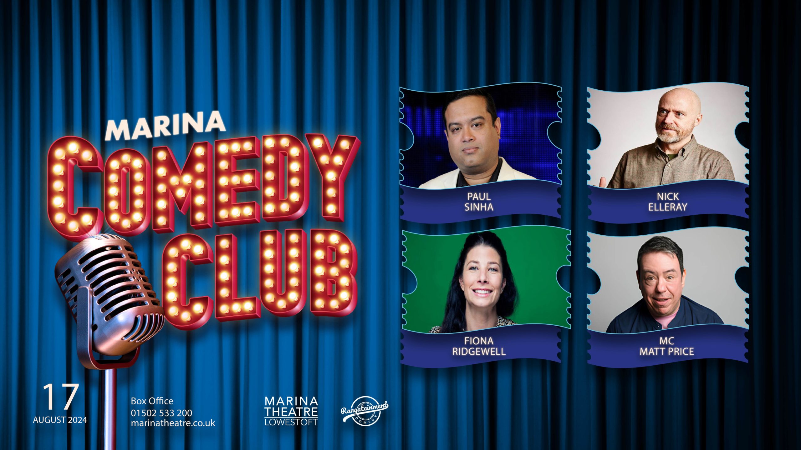 The Chase Star to headline August Marina Comedy Club