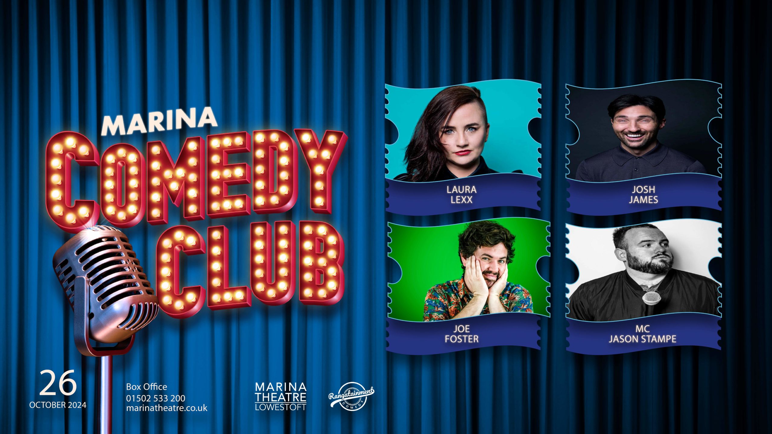 Marina Comedy Club – October 2024