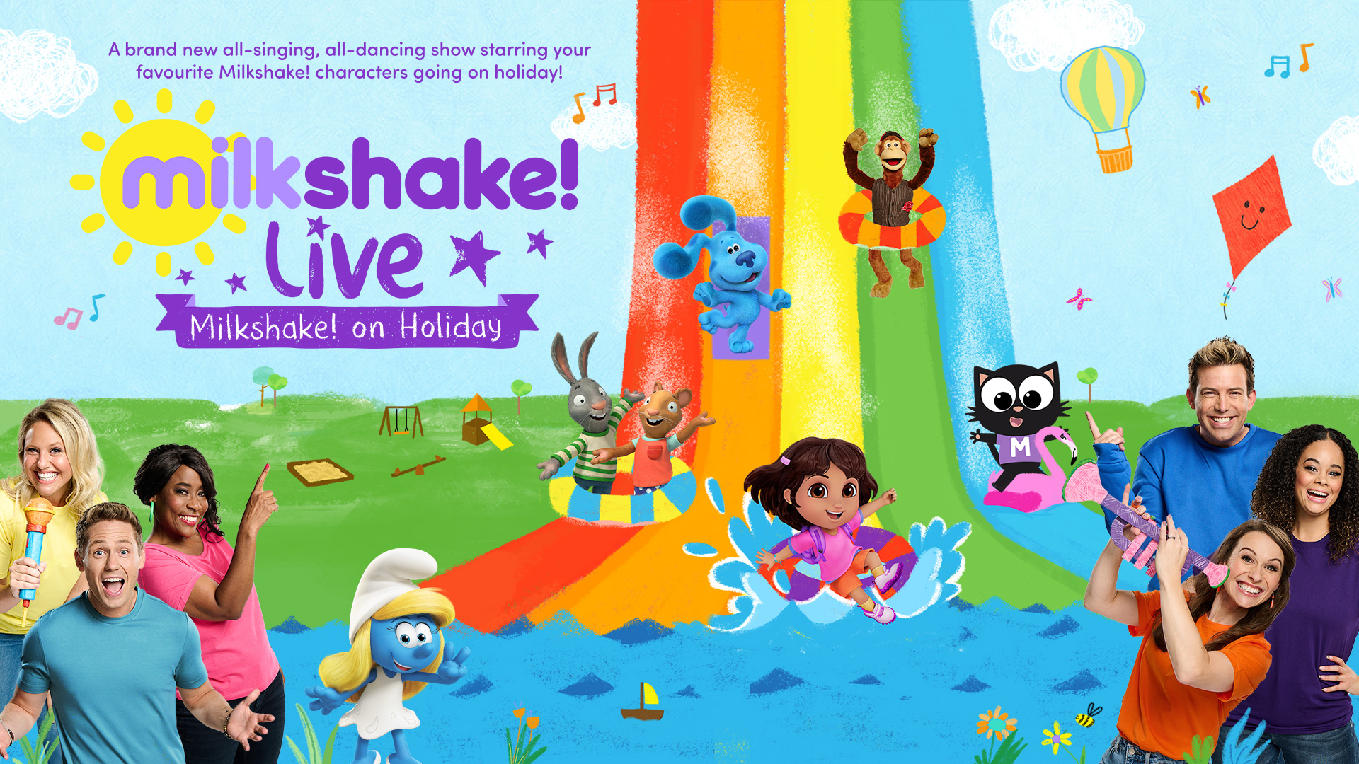 Milkshake Live On Holiday