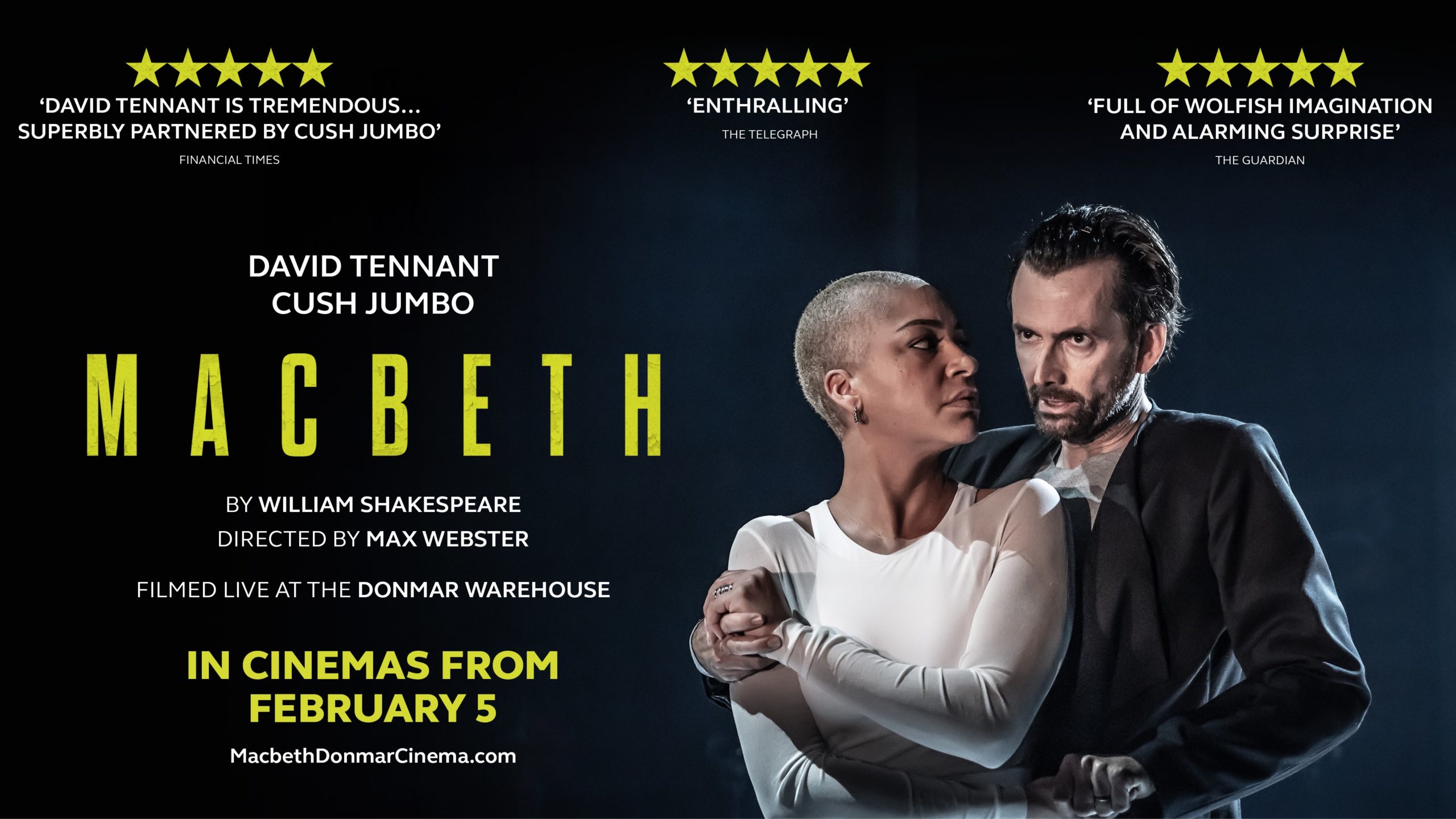 Macbeth: David Tennant & Cush Jumbo