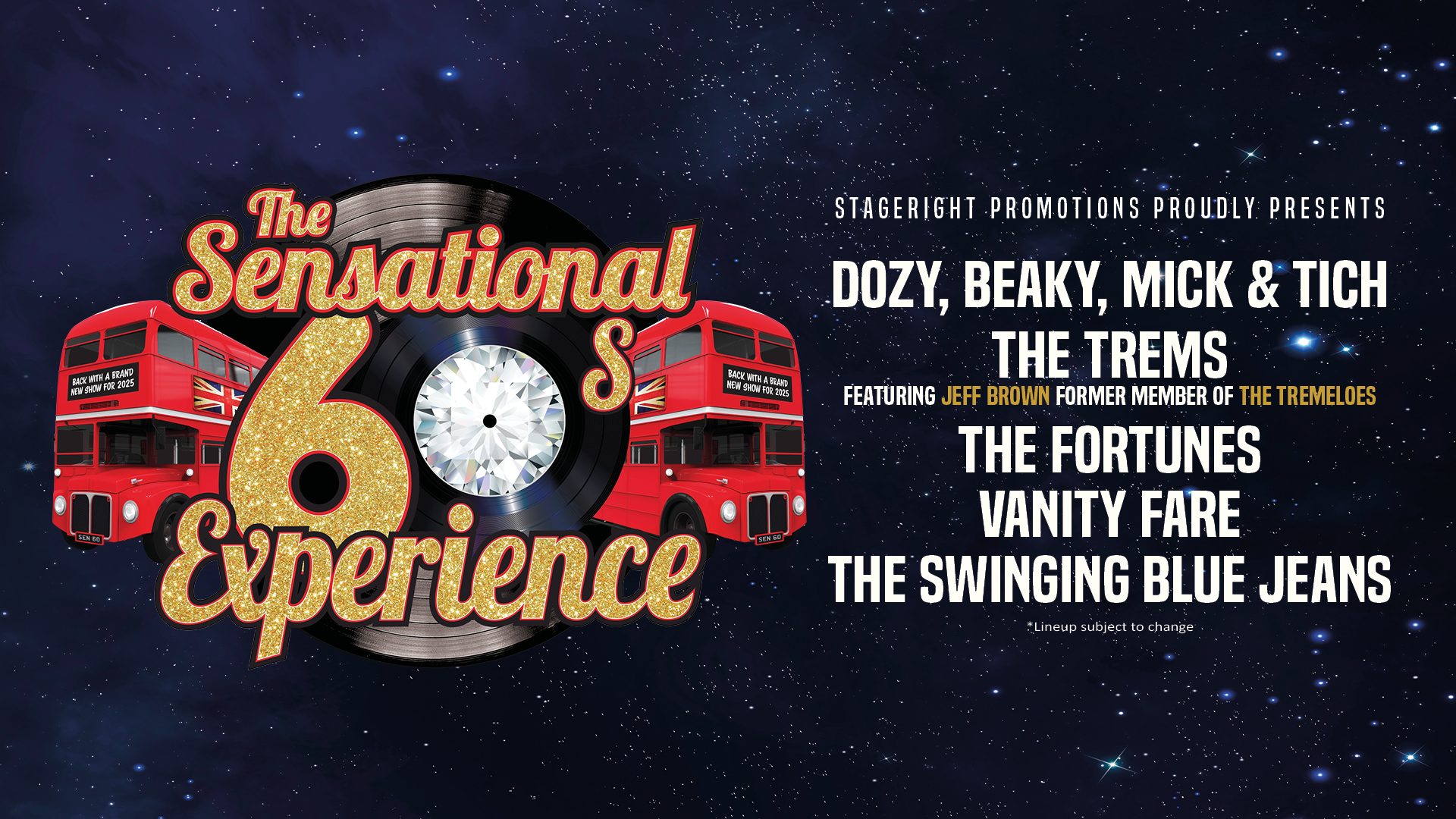 The Sensational 60s Experience